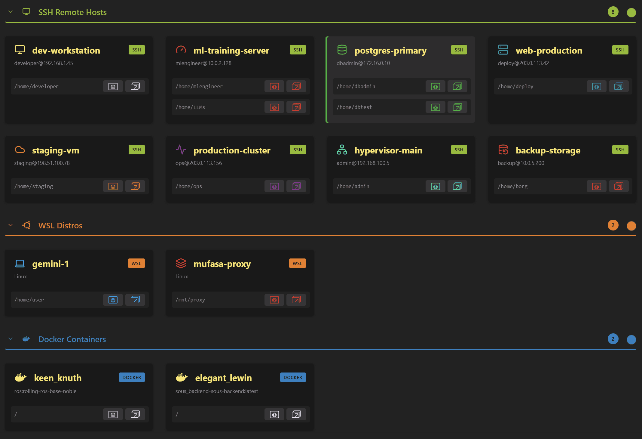 DaSSHboard